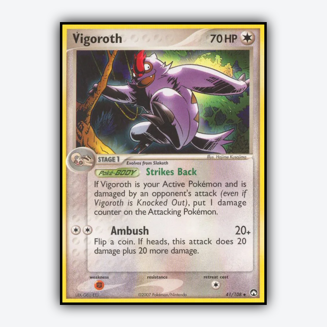 Vigoroth 041/108 - Power Keepers Set - Card Rug