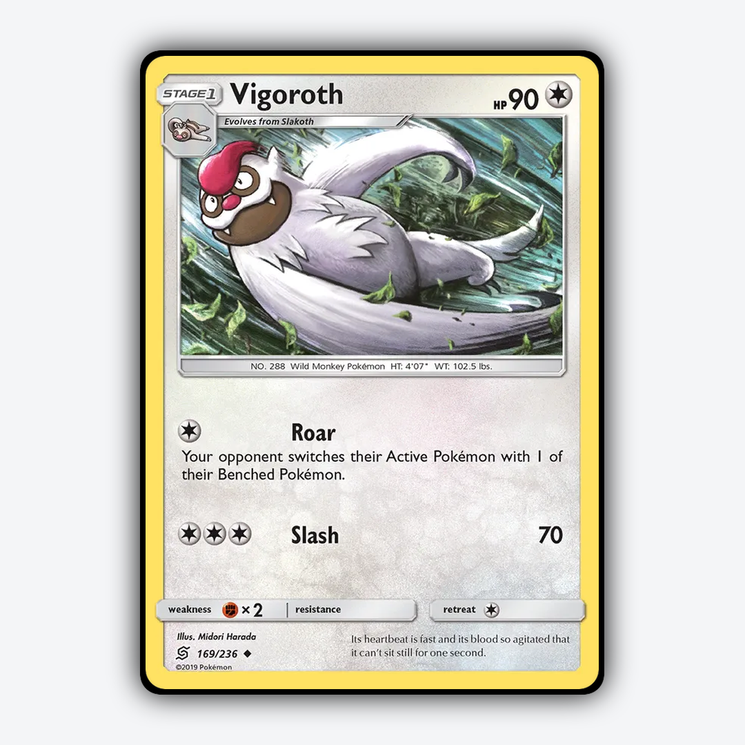 Vigoroth 169/236 - Unified Minds Set - Card Rug