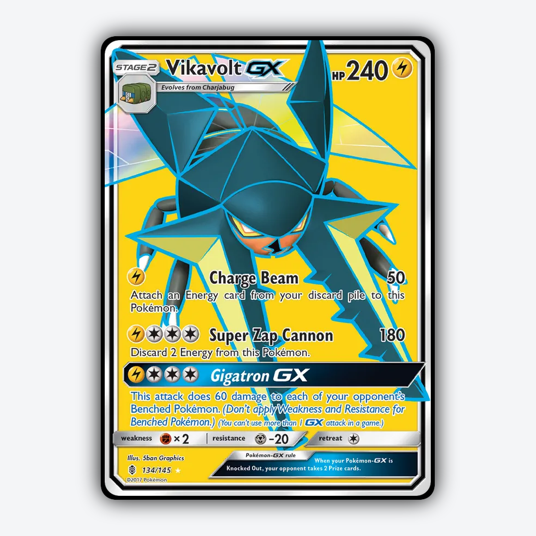 Vikavolt-GX 134/145 - Guardians Rising Set - Card Rug