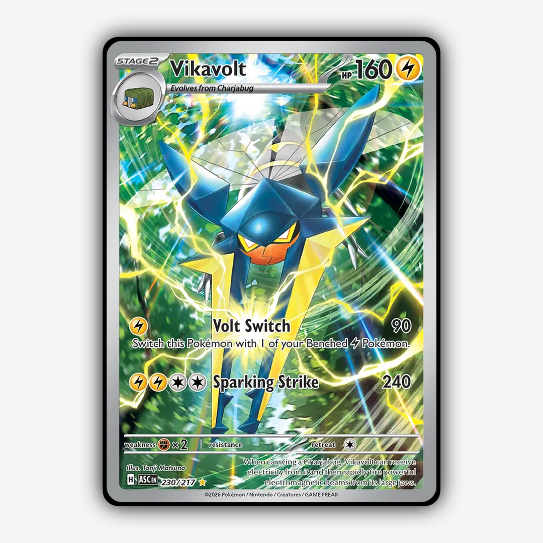 Vikavolt 230/217 - Ascended Heroes Set - Card Rug