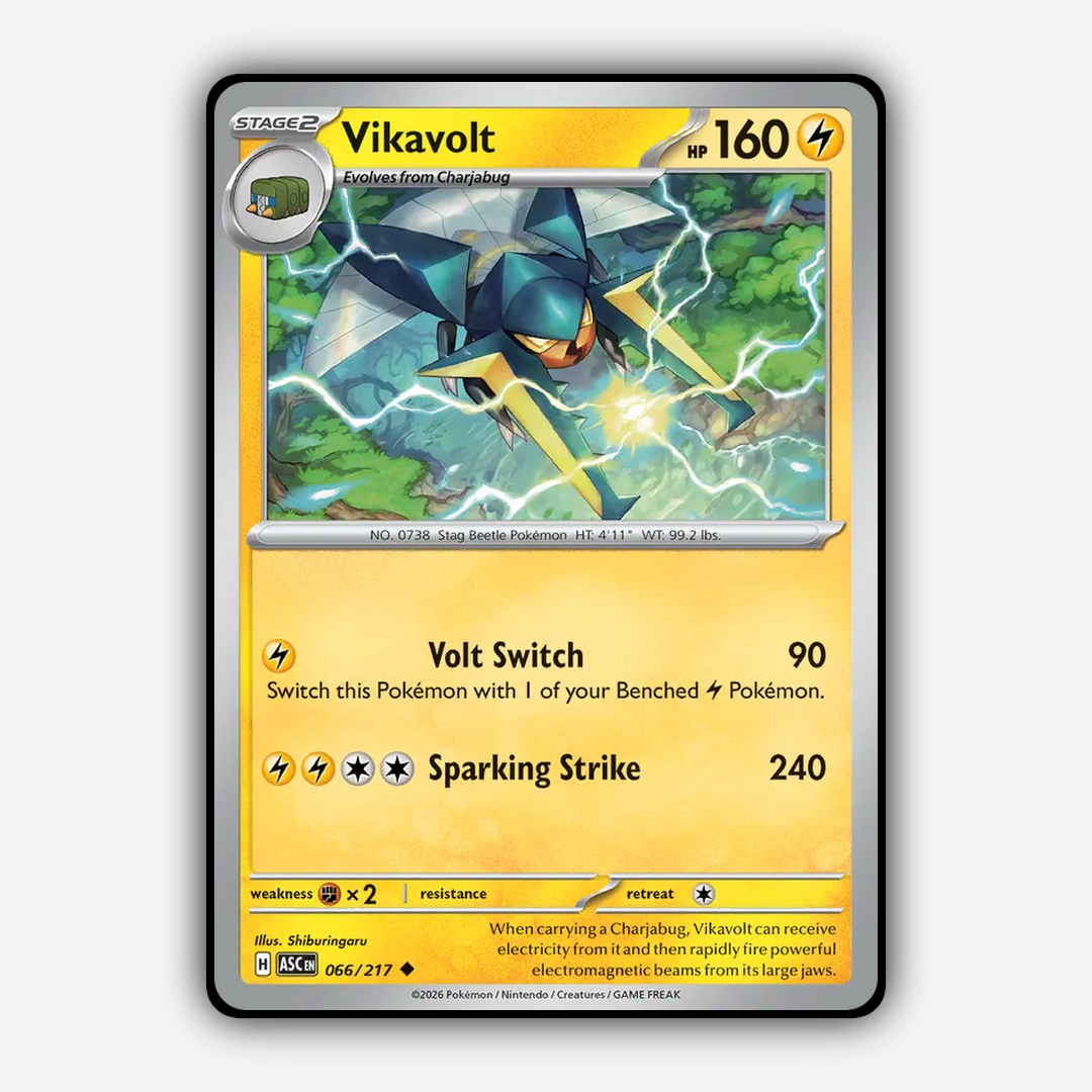 Vikavolt 066/217 - Ascended Heroes Set - Card Rug