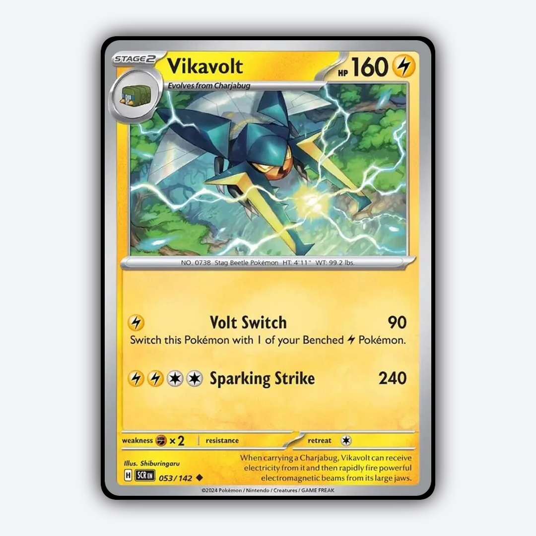 Vikavolt 053/142 - Stellar Crown Set - Card Rug