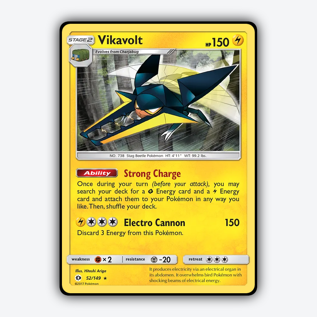 Vikavolt 052/149 - Sun & Moon Set - Card Rug