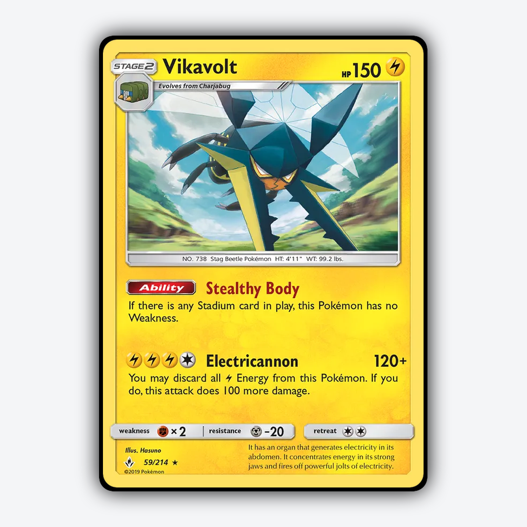 Vikavolt 059/214 - Unbroken Bonds Set - Card Rug