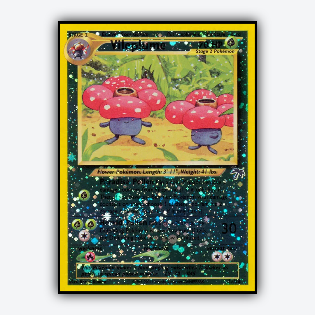 Vileplume 017/18 - Southern Islands Set - Card Rug