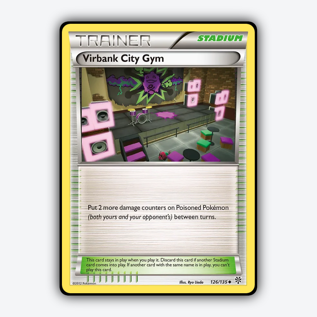 Virbank City Gym 126/135 - Plasma Storm Set - Card Rug