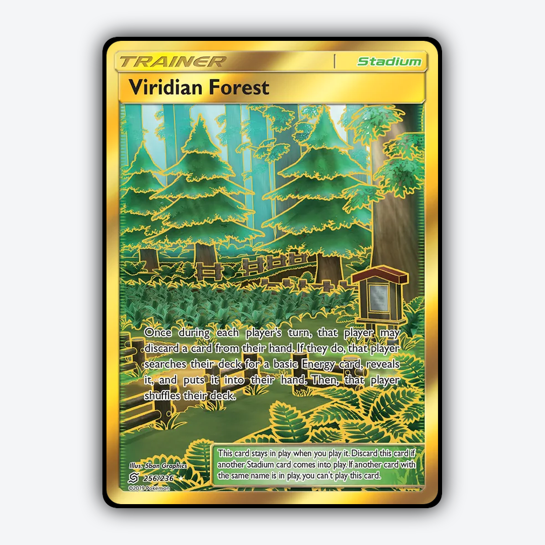 Viridian Forest 256/236 - Unified Minds Set - Card Rug