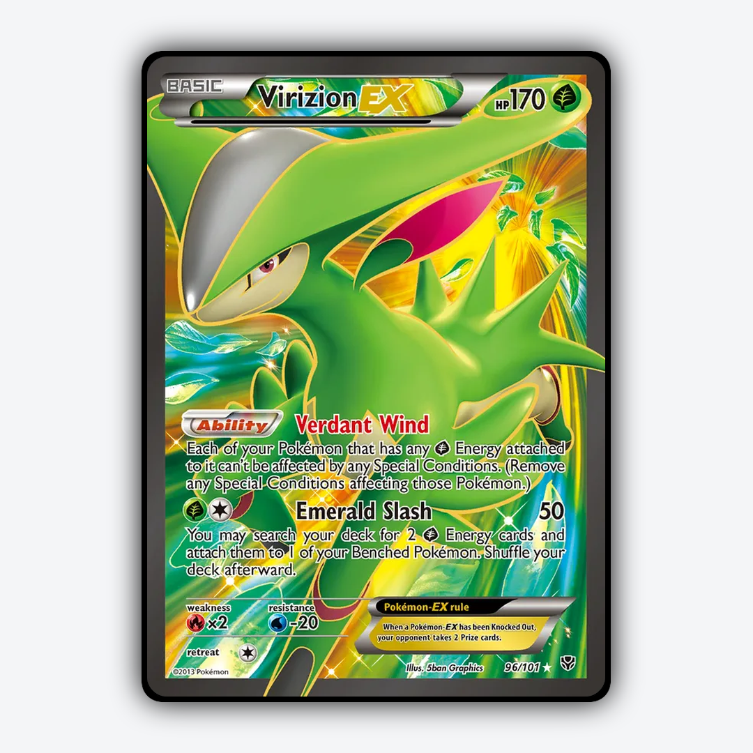 Virizion-EX 096/101 - Plasma Blast Set - Card Rug