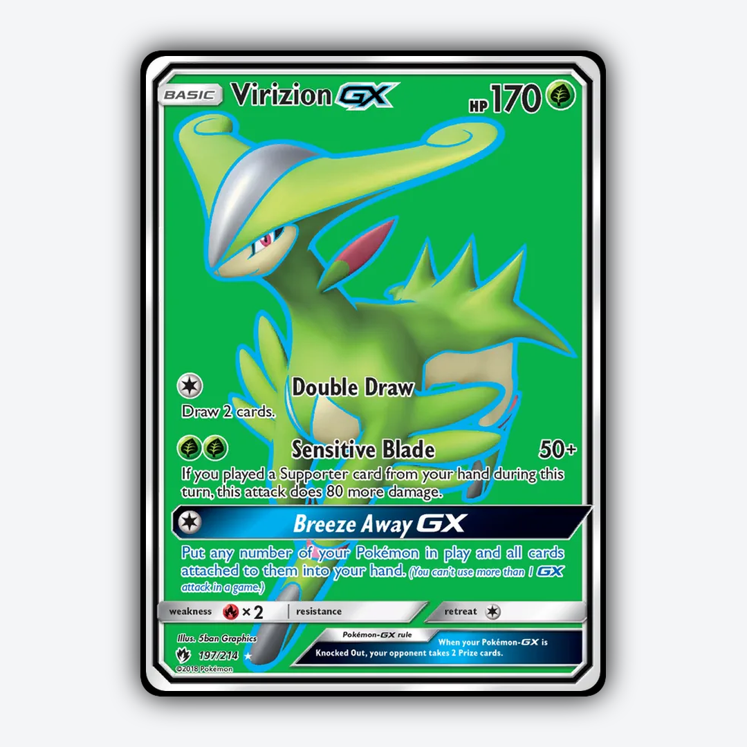 Virizion-GX 197/214 - Lost Thunder Set - Card Rug