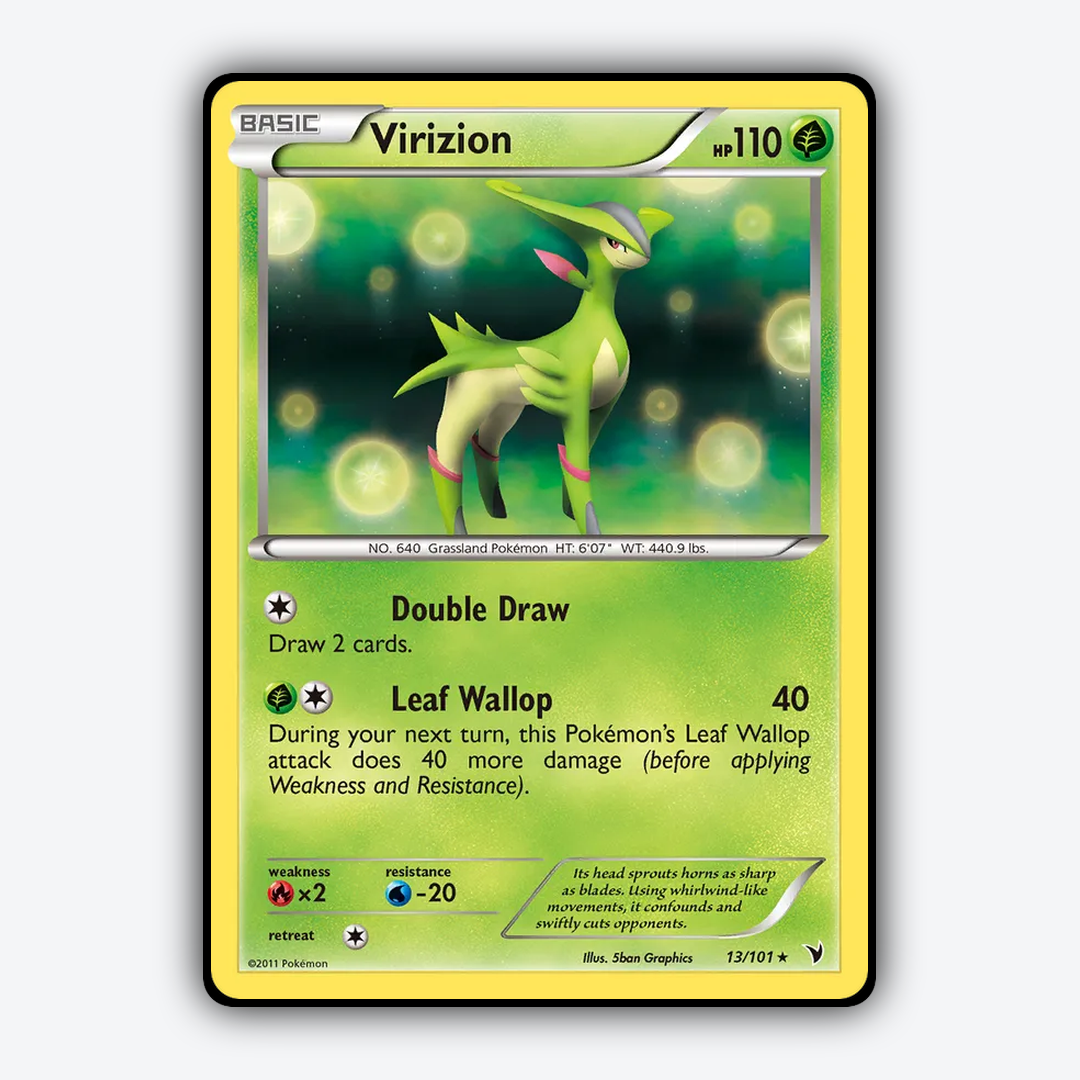Virizion 013/101 - Noble Victories Set - Card Rug
