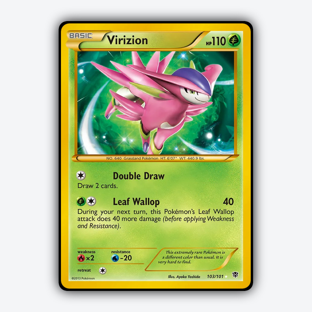 Virizion 103/101 - Plasma Blast Set - Card Rug