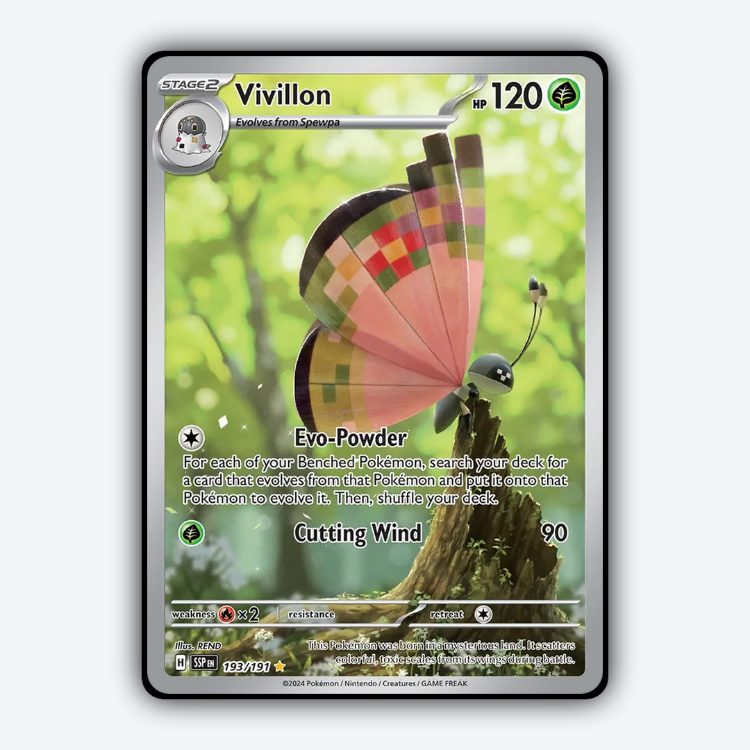 Vivillon #193 - Surging Sparks Set - Card Rug