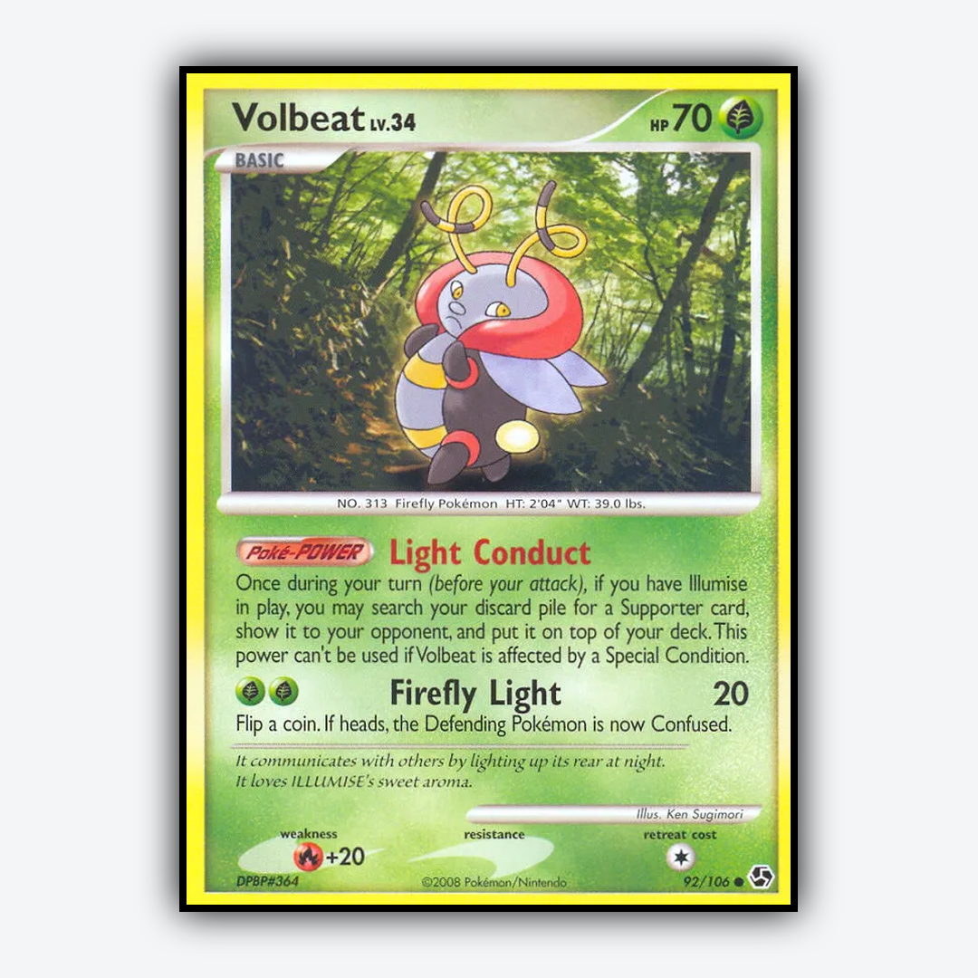 Volbeat 092/106 - Great Encounters Set - Card Rug