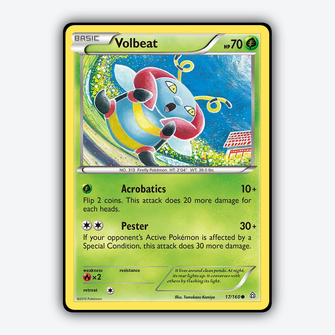 Volbeat 017/160 - Primal Clash Set - Card Rug