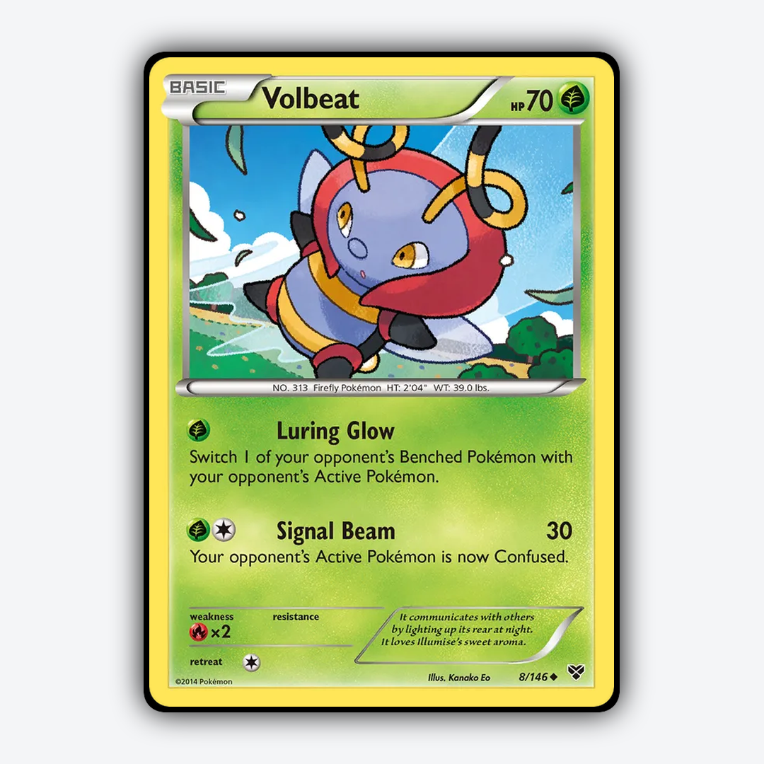 Volbeat 008/146 - XY Set - Card Rug