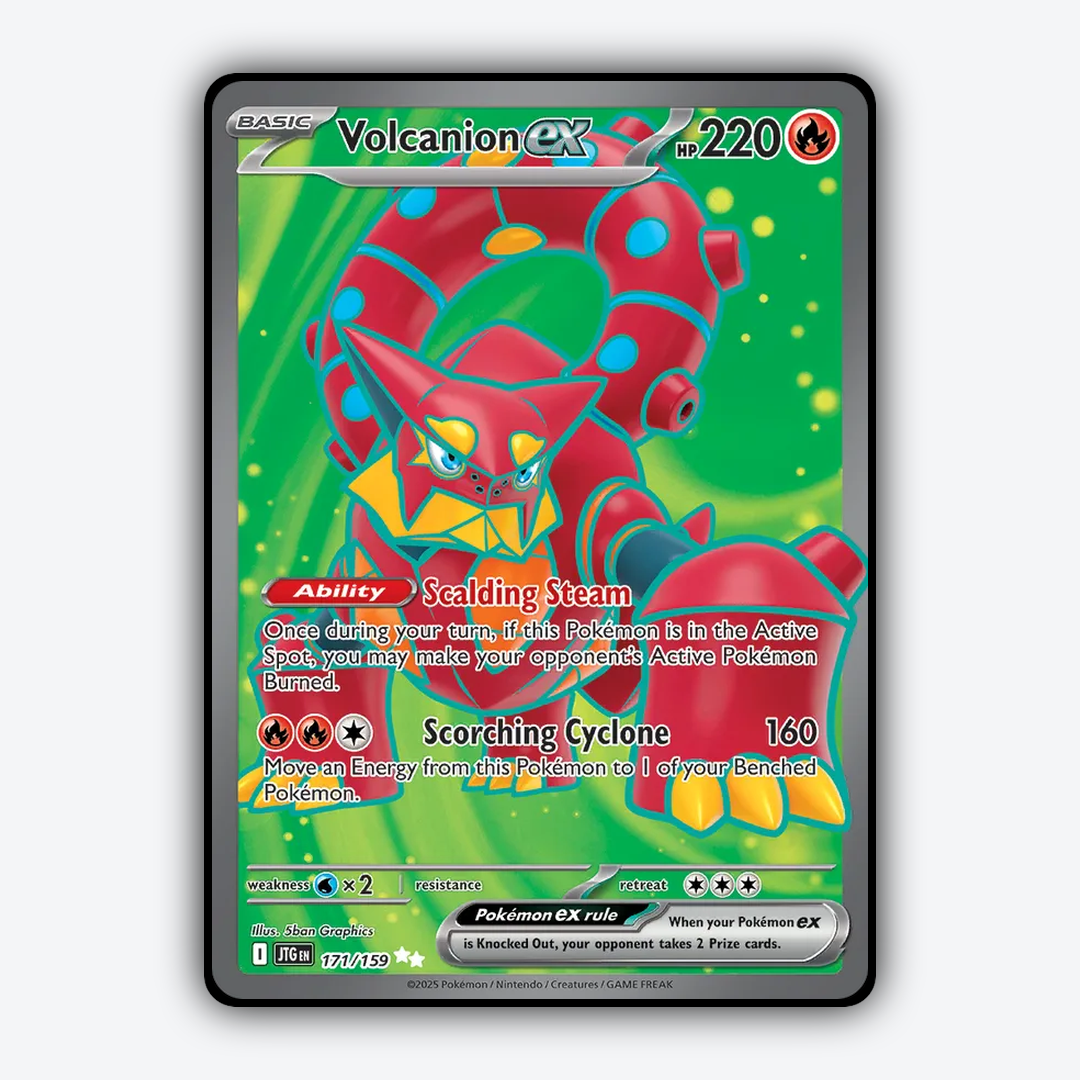 Volcanion ex #171 - Journey Together Set - Card Rug