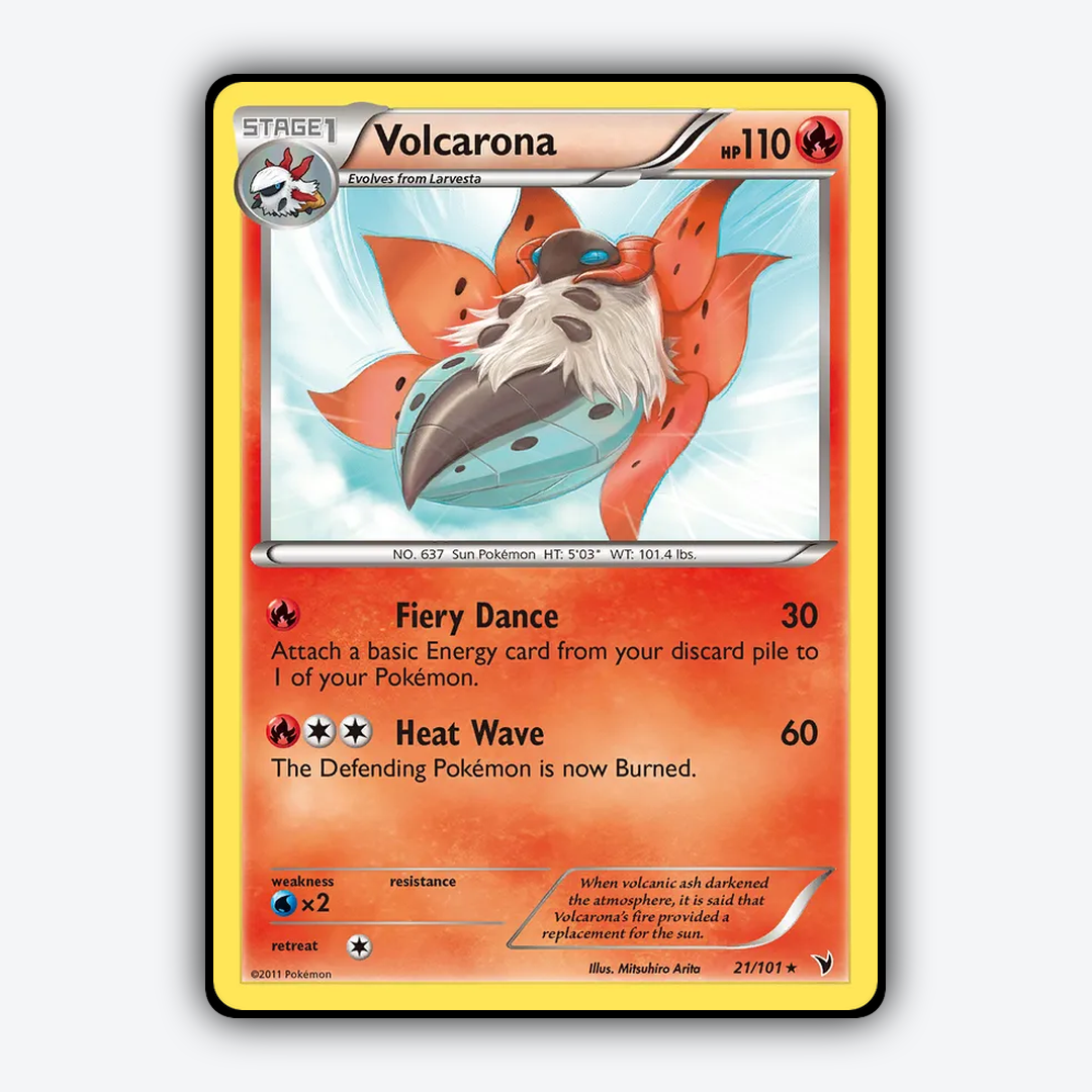 Volcarona 021/101 - Noble Victories Set - Card Rug