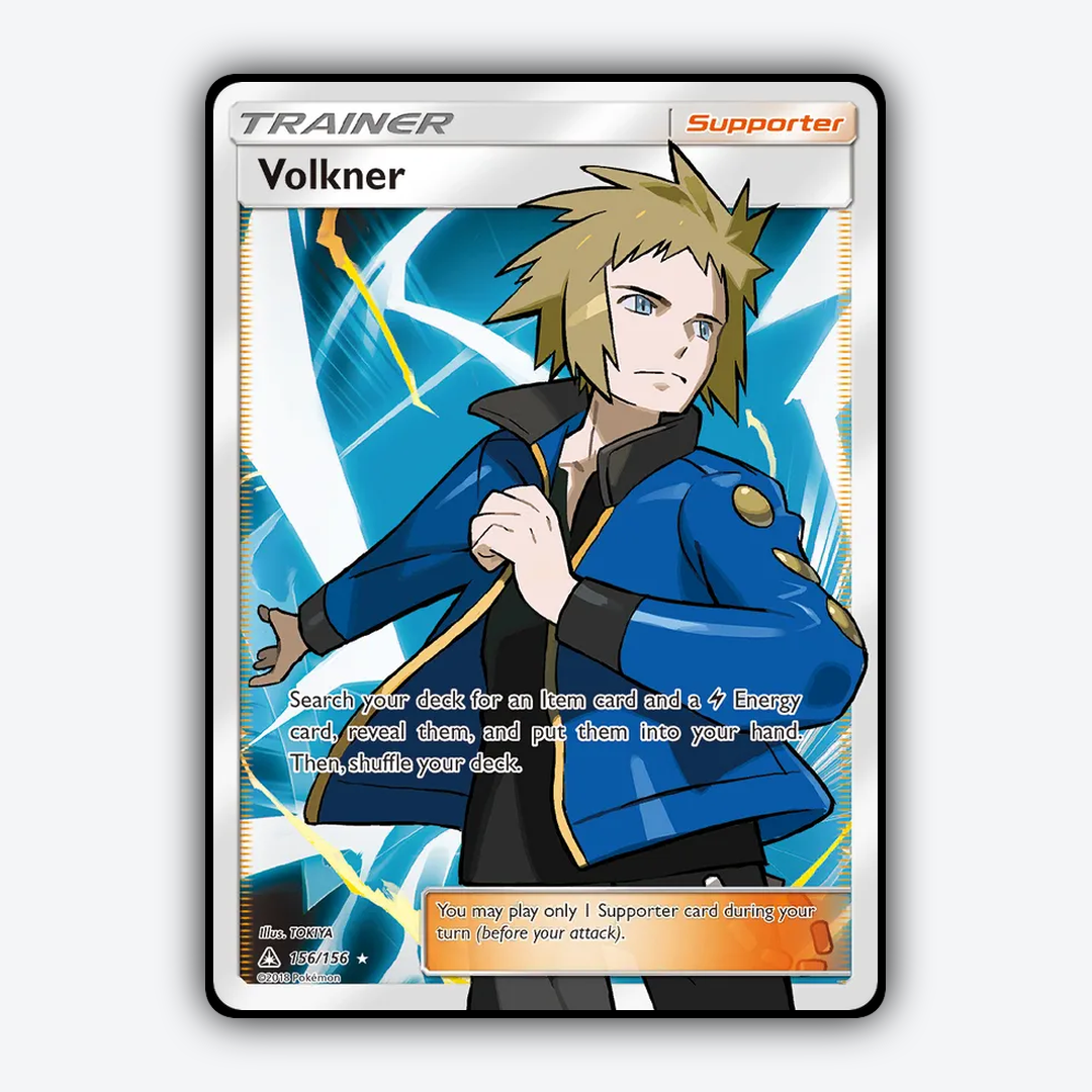 Volkner 156/156 - Ultra Prism Set - Card Rug