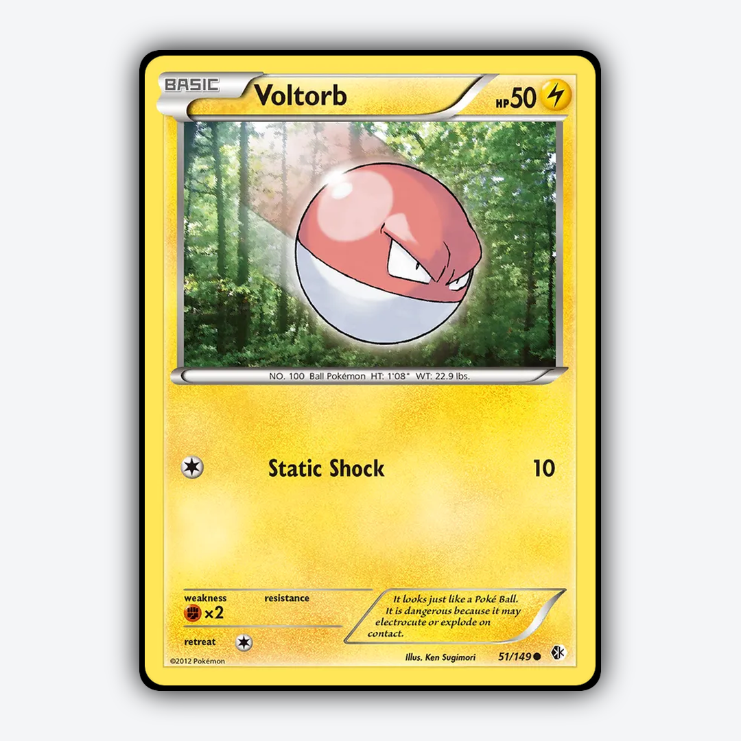 Voltorb 051/149 - Boundaries Crossed Set - Card Rug