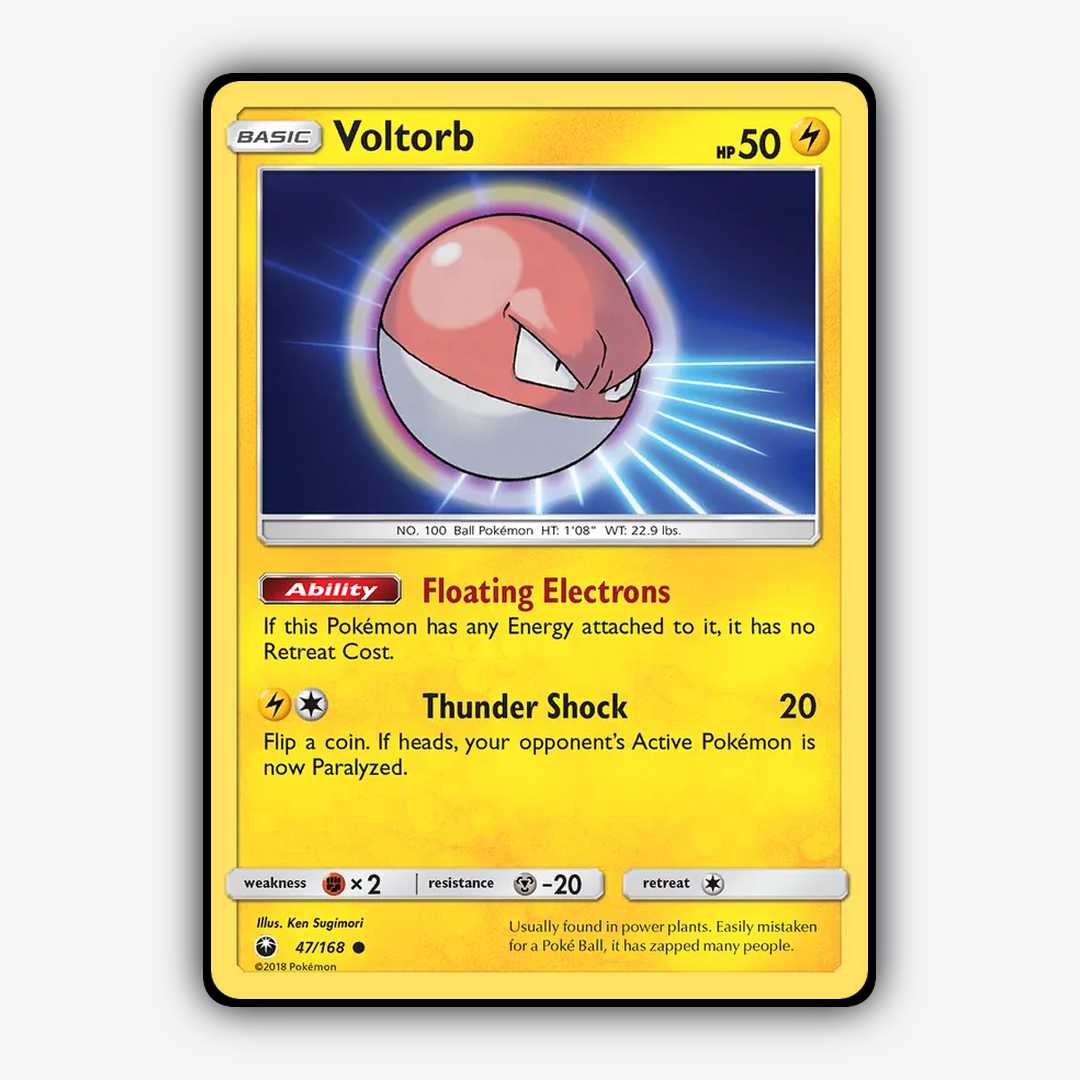 Voltorb 047/168 - Celestial Storm Set - Card Rug