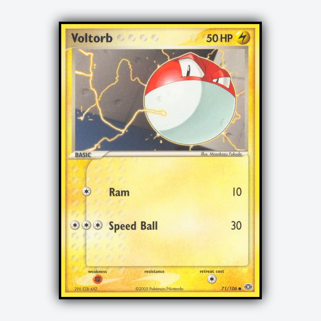 Voltorb 071/106 - Emerald Set - Card Rug