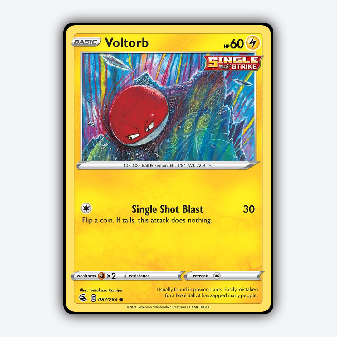 Voltorb 087/264 - Fusion Strike Set - Card Rug