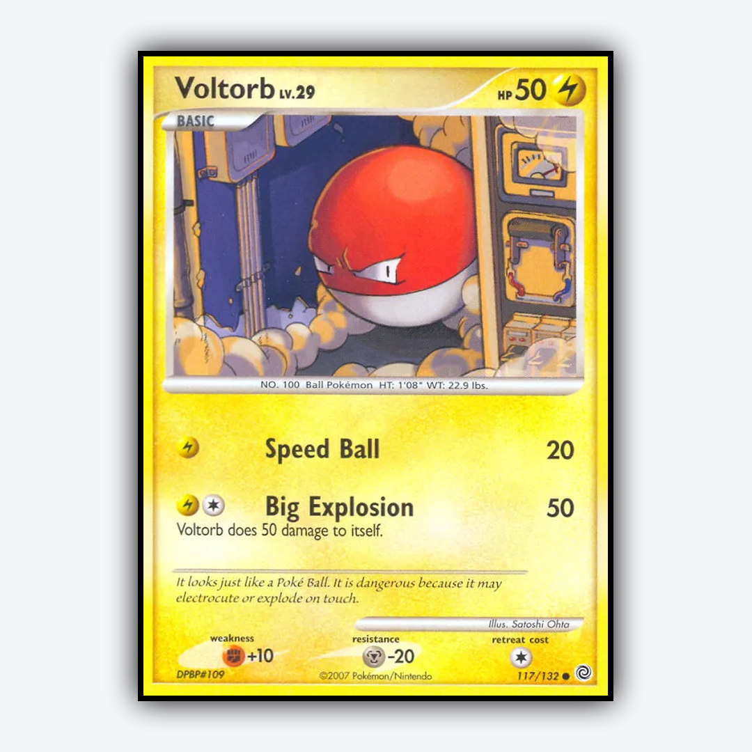 Voltorb 117/132 - Secret Wonders Set - Card Rug