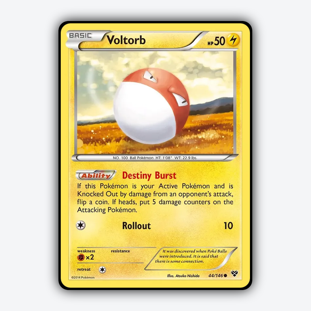 Voltorb 044/146 - XY Set - Card Rug
