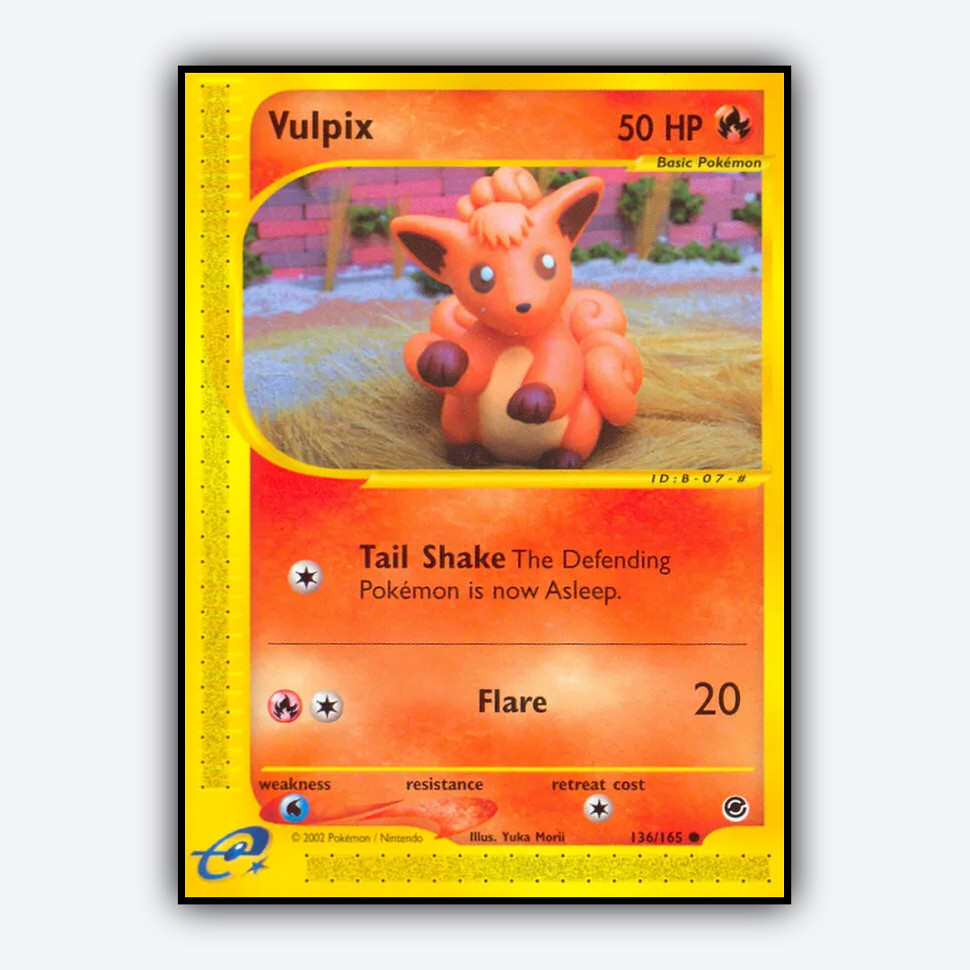 Vulpix 136/165 - Expedition Base Set - Card Rug