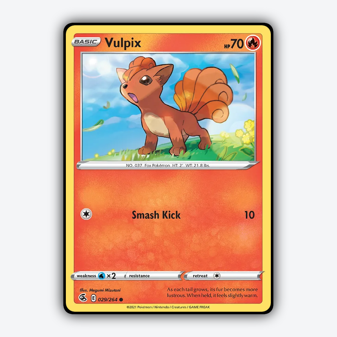 Vulpix 029/264 - Fusion Strike Set - Card Rug