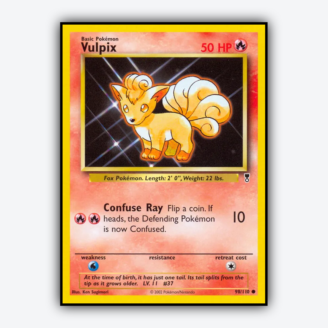 Vulpix 098/110 - Legendary Collection Set - Card Rug