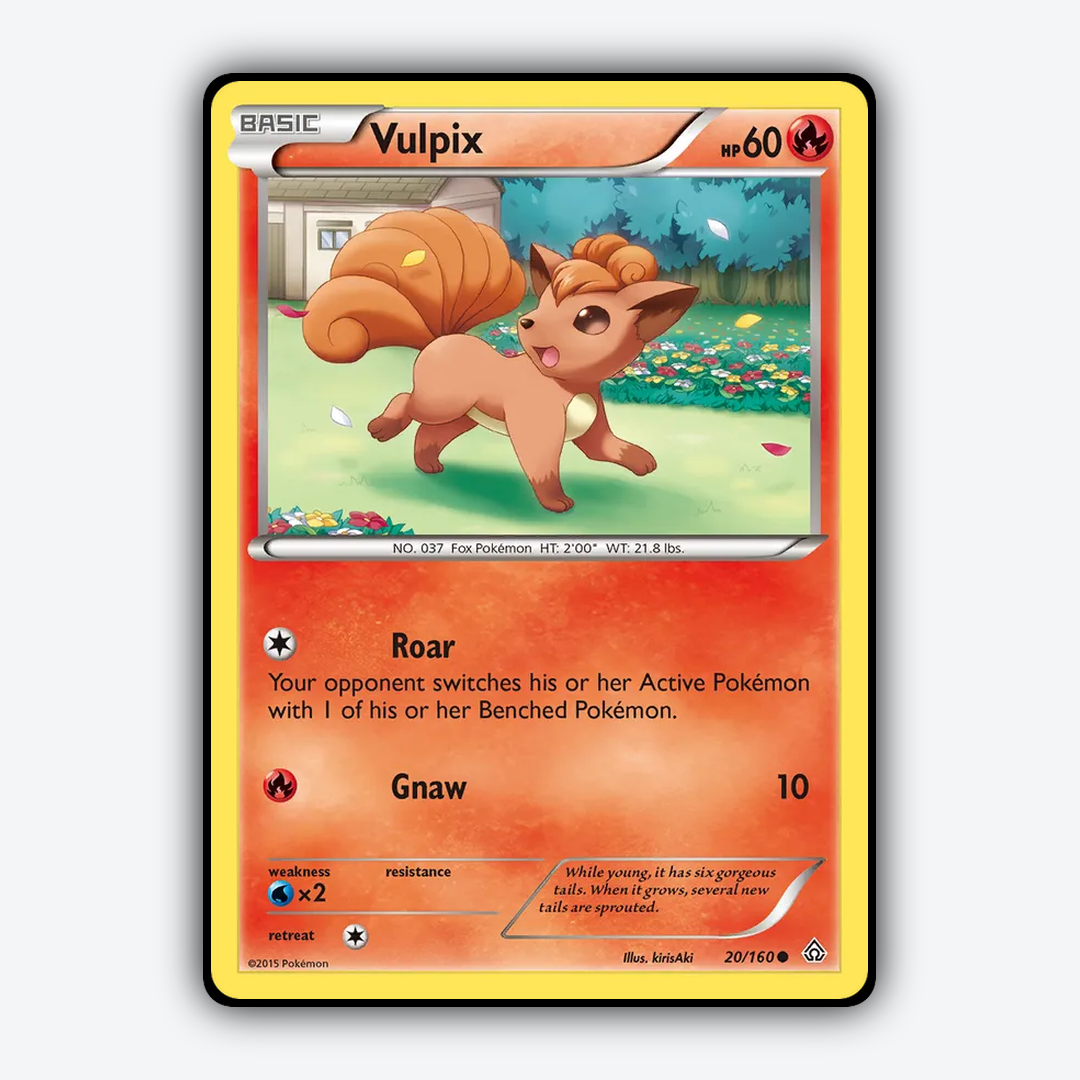 Vulpix 020/160 - Primal Clash Set - Card Rug