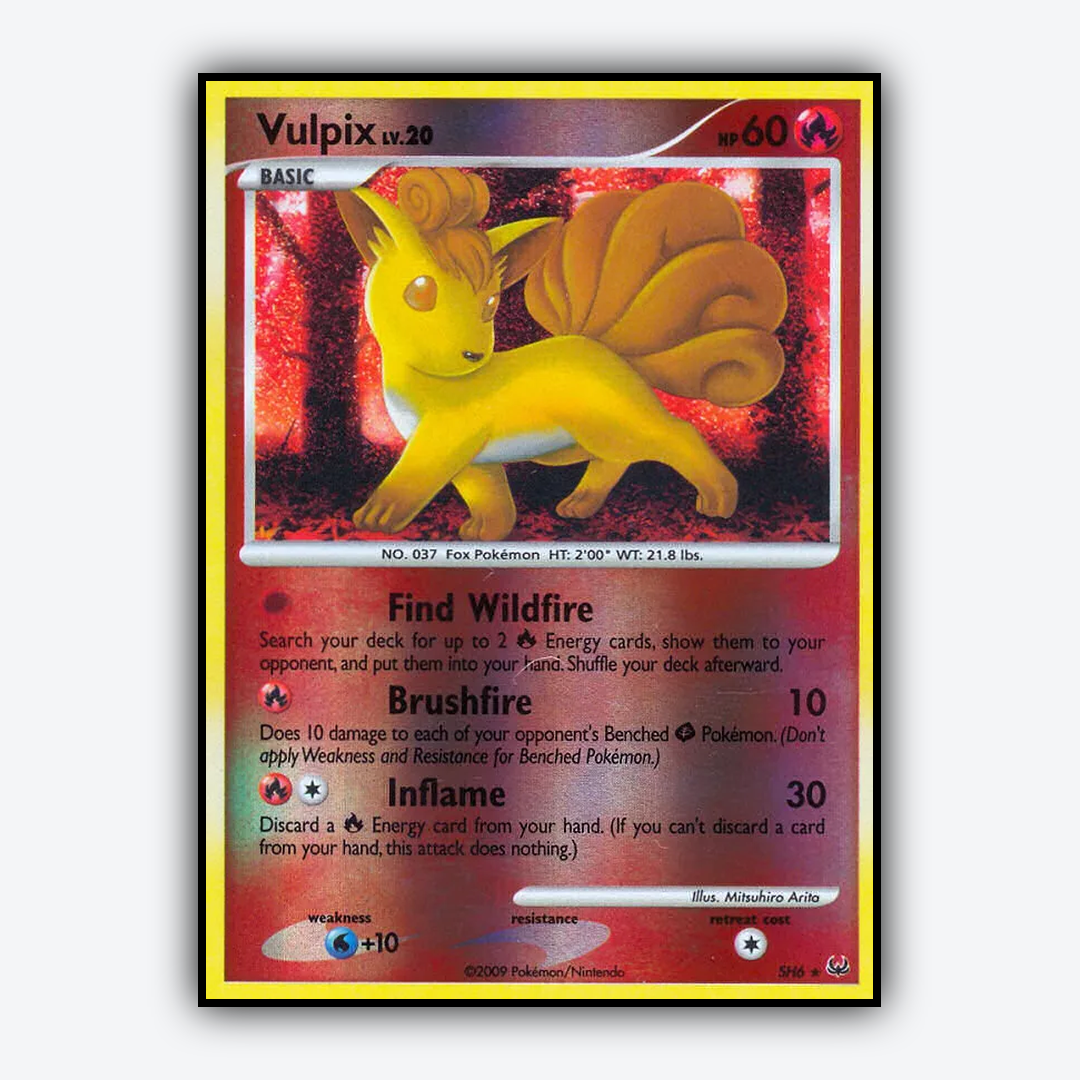 Vulpix SH006/127 - SH006/127 Platinum Set - Card Rug