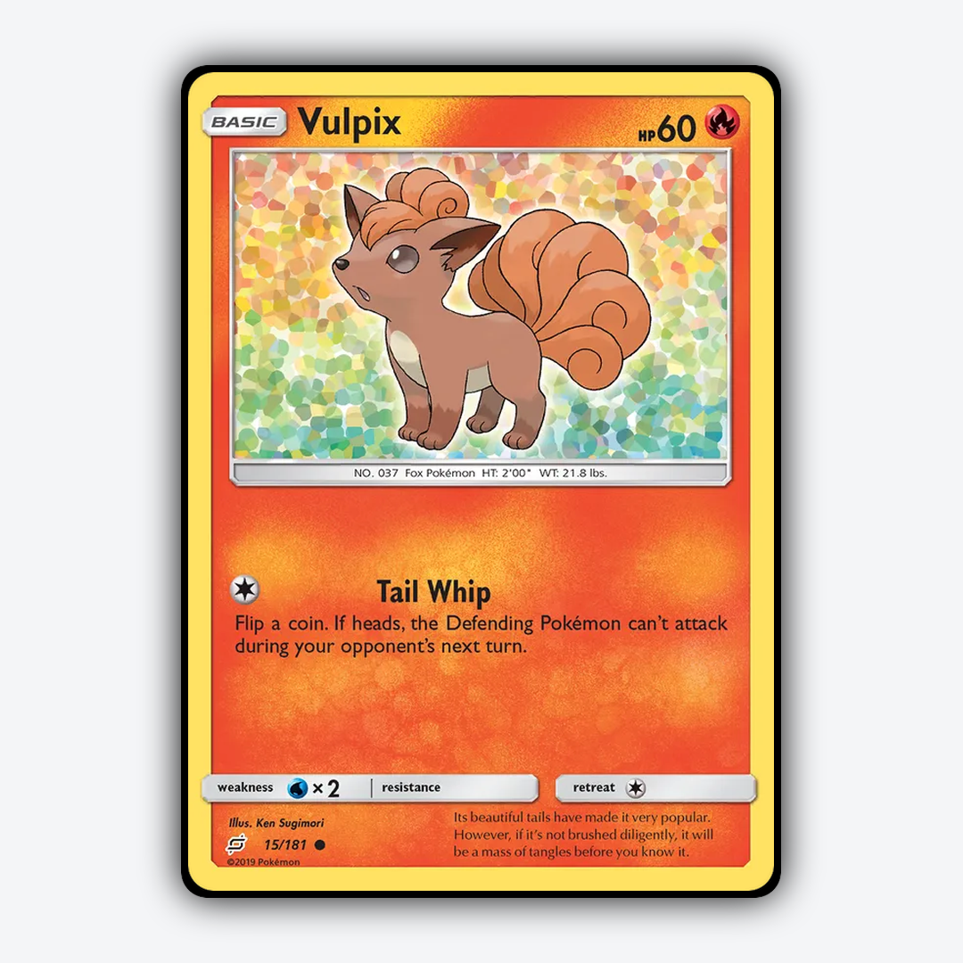 Vulpix 015/181 - Team Up Set - Card Rug