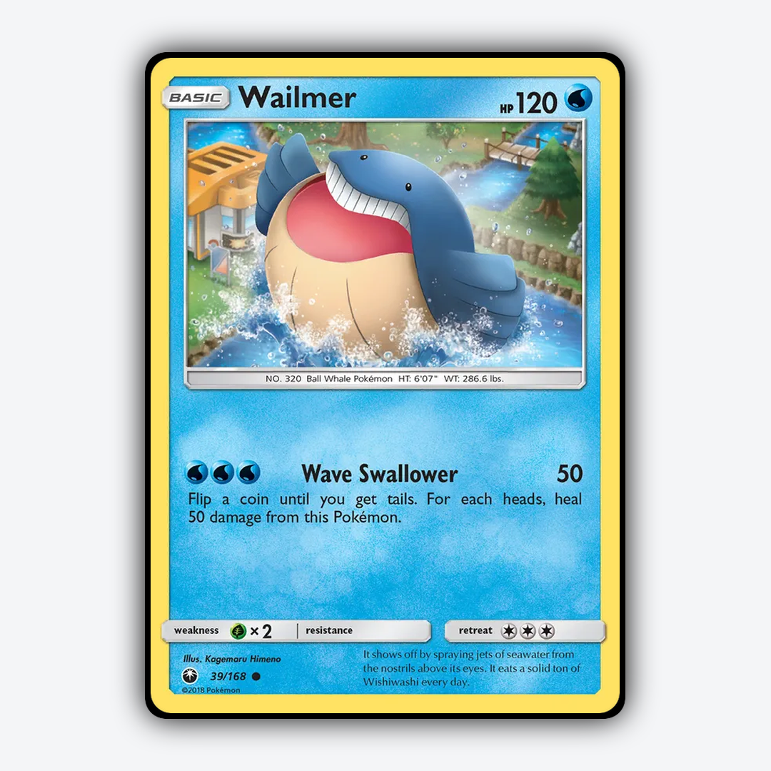 Wailmer 039/168 - Celestial Storm Set - Card Rug