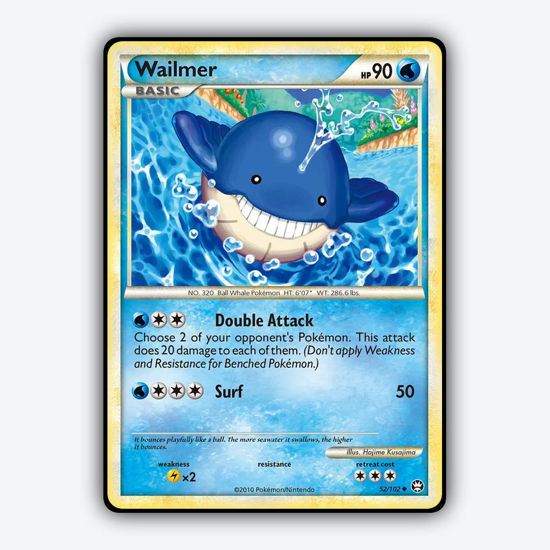 Wailmer 052/102 - HS—Triumphant Set - Card Rug