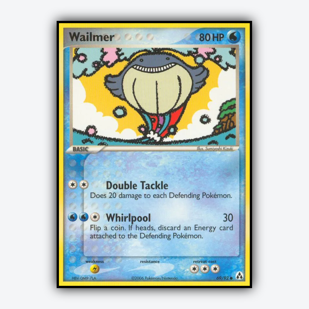 Wailmer 069/92 - Legend Maker Set - Card Rug