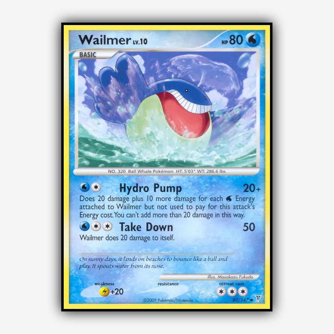 Wailmer 087/147 - Supreme Victors Set - Card Rug
