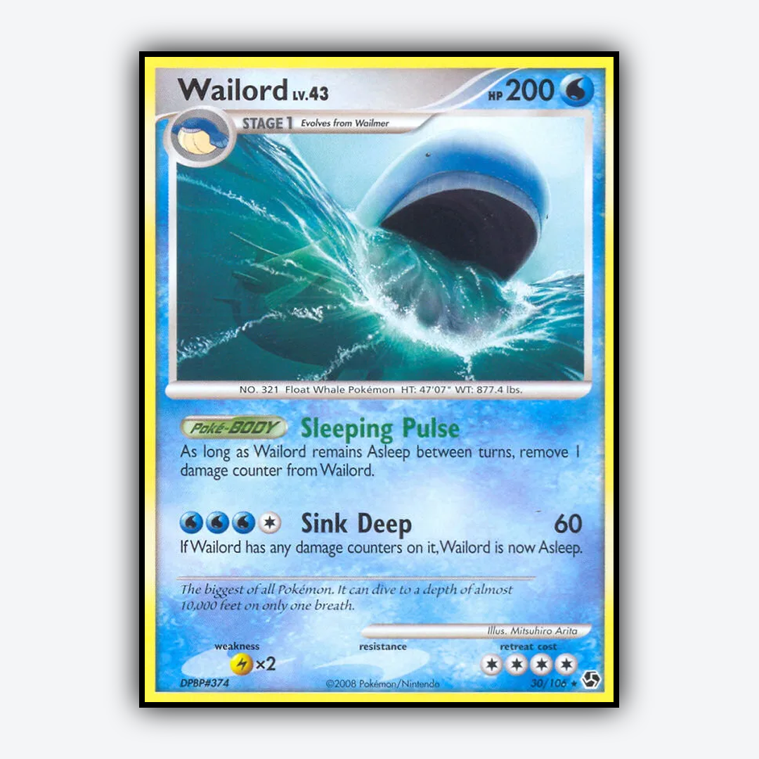 Wailord 030/106 - Great Encounters Set - Card Rug