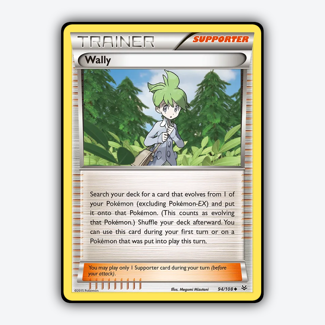 Wally 094/108 - Roaring Skies Set - Card Rug