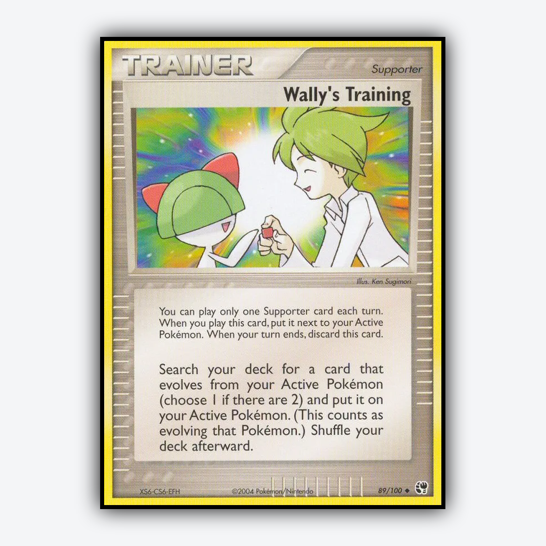 Wally's Training 089/100 - Sandstorm Set - Card Rug
