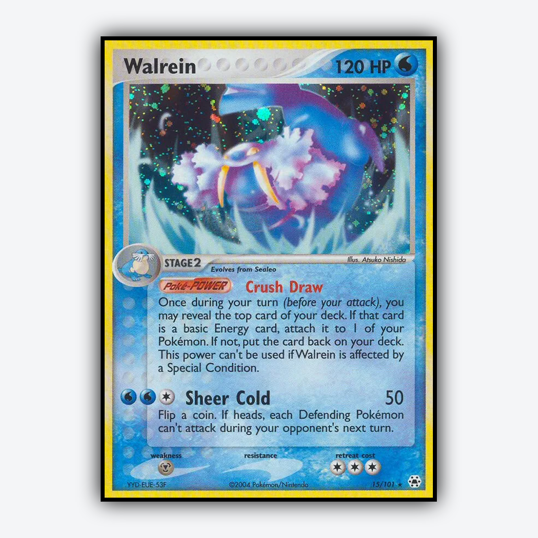 Walrein 015/101 - Hidden Legends Set - Card Rug
