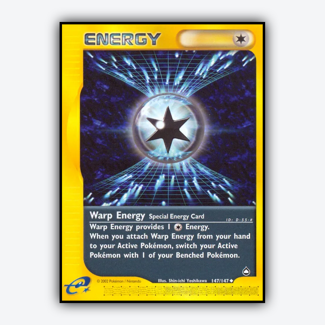 Warp Energy 147/147 - Aquapolis Set - Card Rug