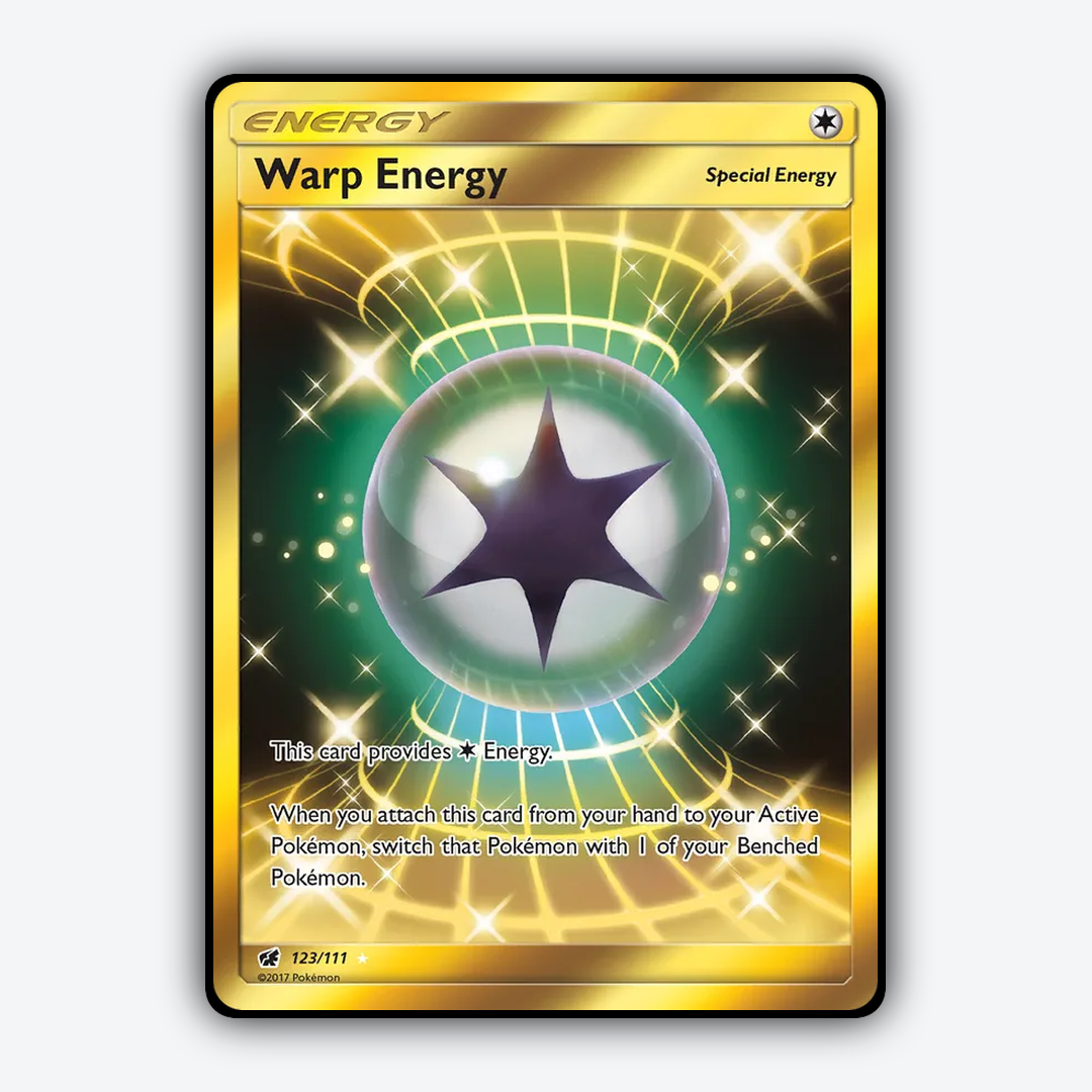 Warp Energy 123/111 - Crimson Invasion Set - Card Rug