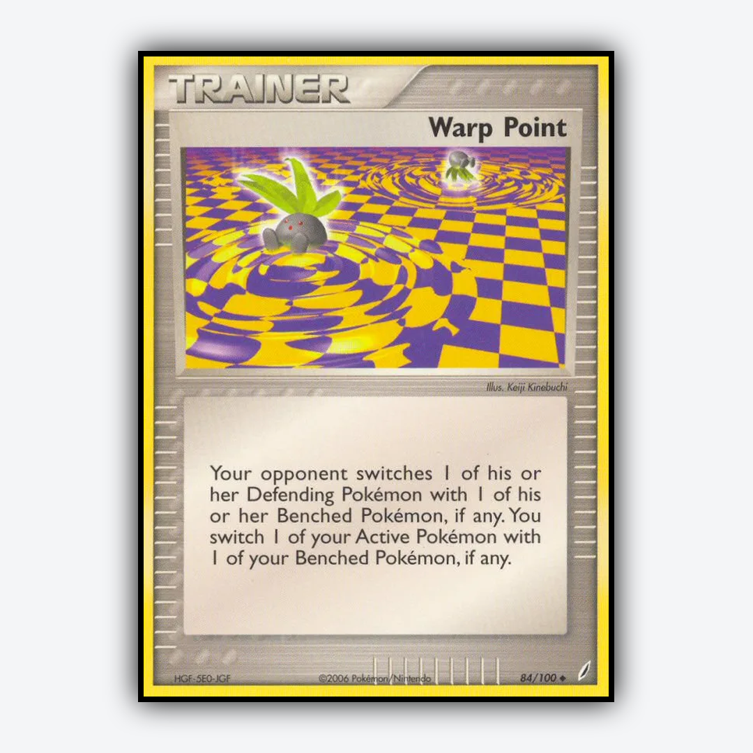 Warp Point 084/100 - Crystal Guardians Set - Card Rug