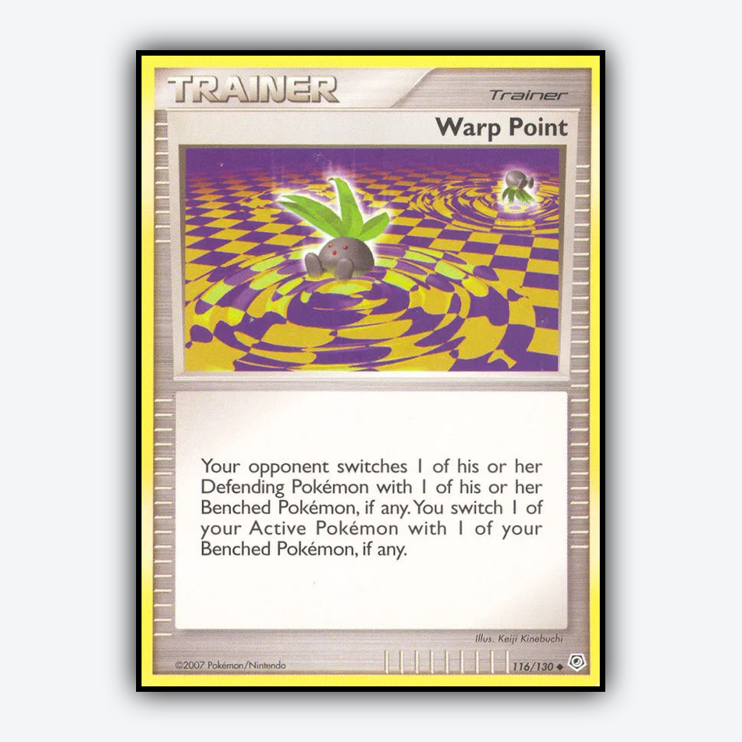 Warp Point 116/130 - Diamond & Pearl Set - Card Rug
