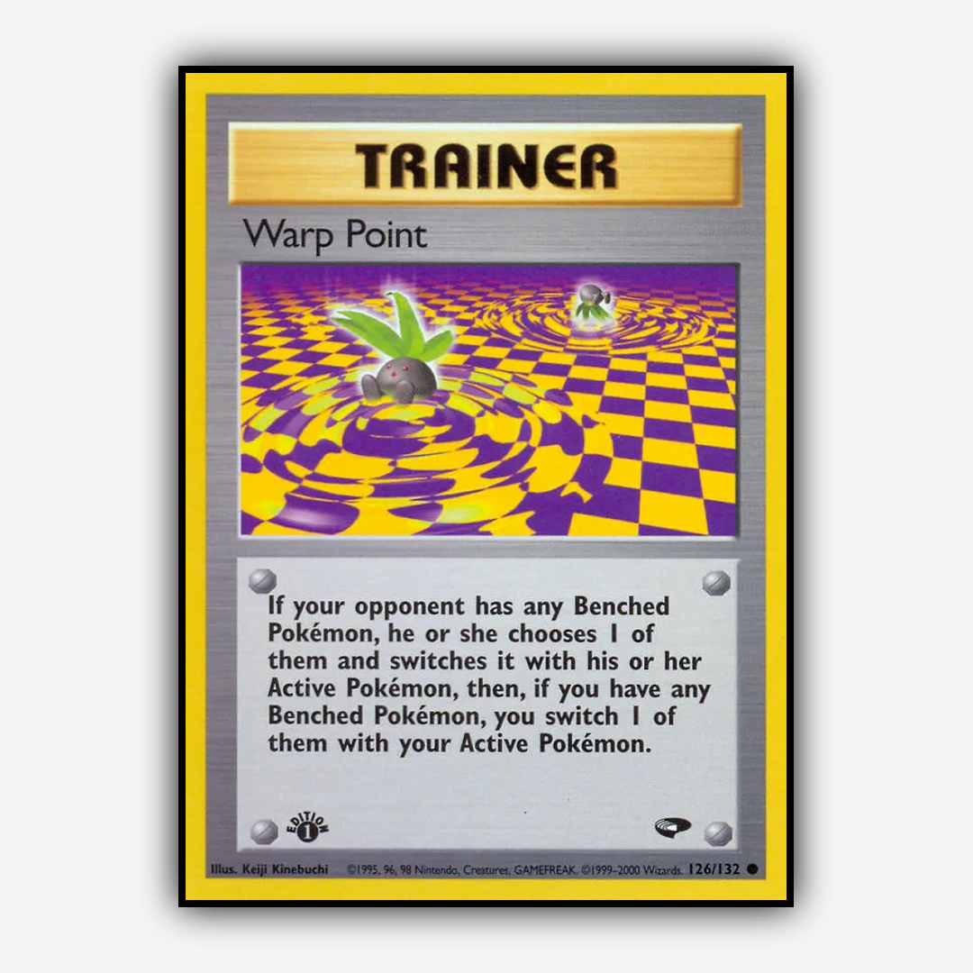 Warp Point 126/132 - Gym Challenge Set - Card Rug