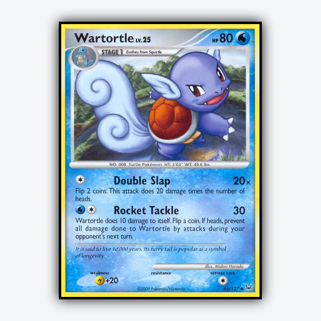 Wartortle 065/127 - Platinum Set - Card Rug