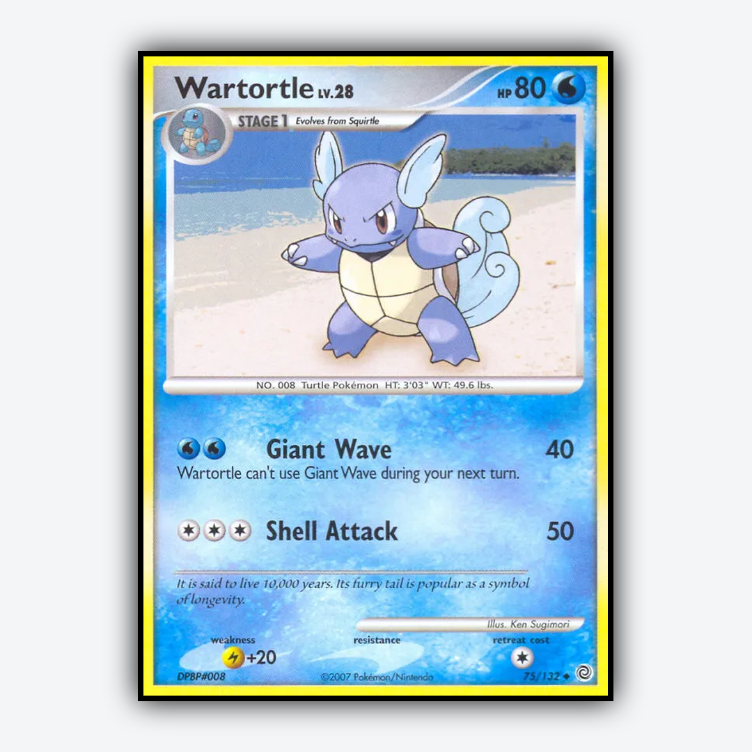 Wartortle 075/132 - Secret Wonders Set - Card Rug