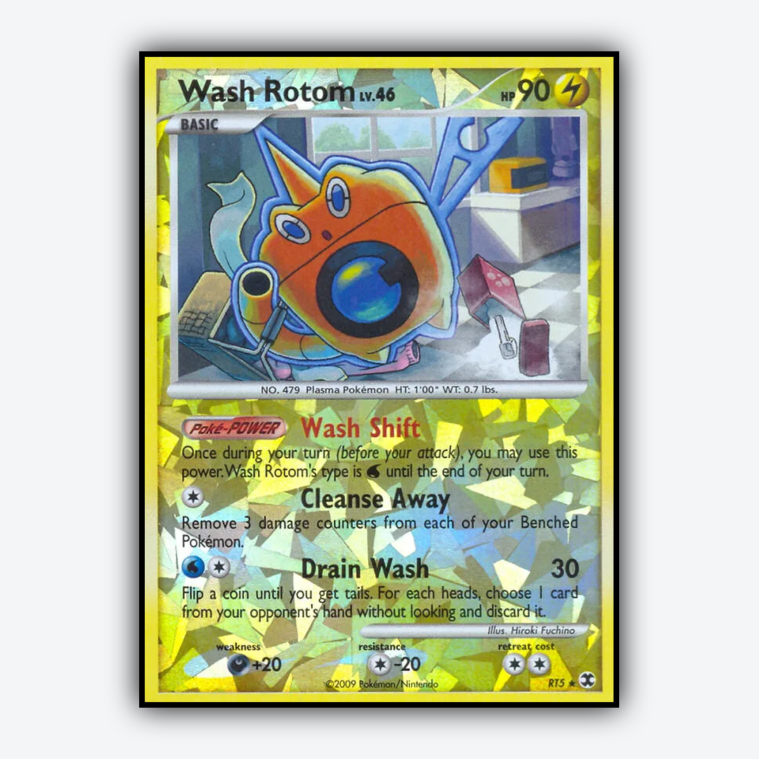 Wash Rotom RT005/111 - RT005/111 Rising Rivals Set - Card Rug